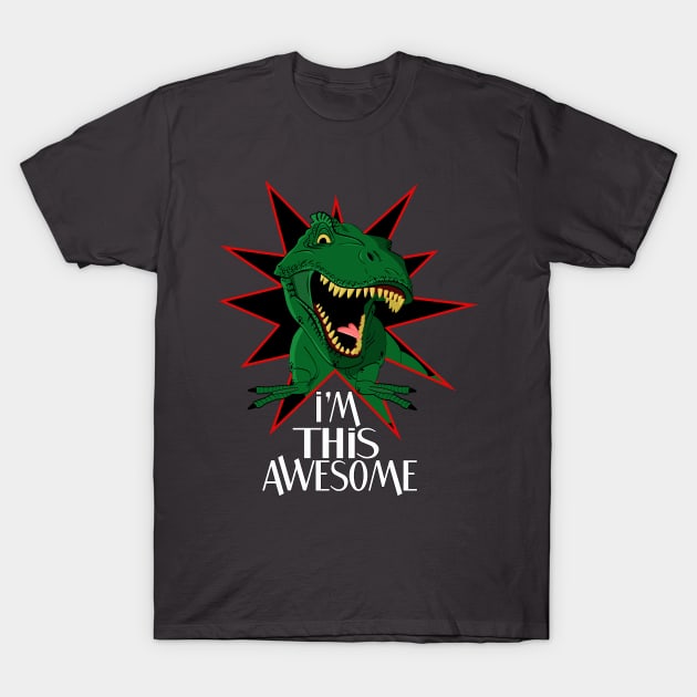 Tyrannosaurus Rex T-Shirt by rachybattlebot